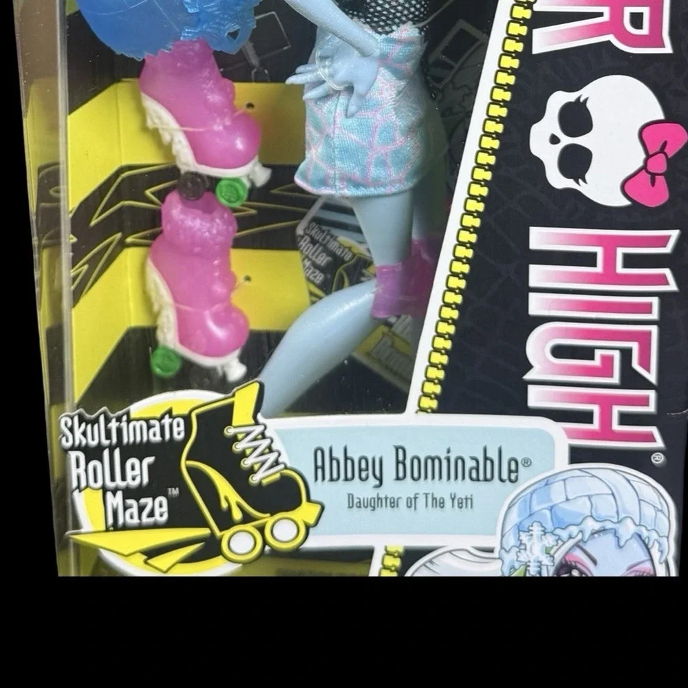 Mattel Monster High Abbey Bominable Skultimate Roller Maze 2012 New NRFB